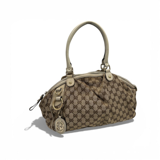 Vintage Gucci Sukey 2 - Way Boston Bag - Thanks it's Vintage