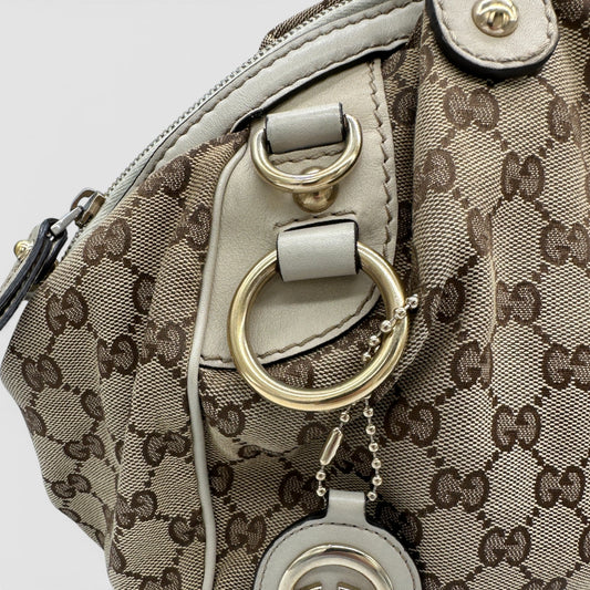 Vintage Gucci Sukey 2 - Way Boston Bag - Thanks it's Vintage