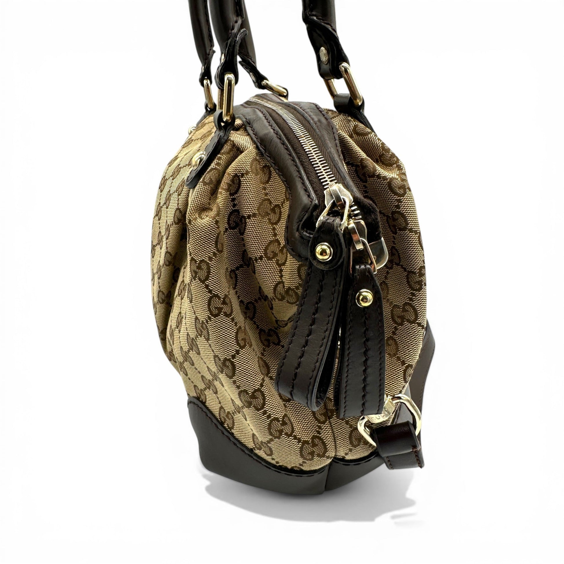 Vintage Gucci Sukey 2 - Way Mini Boston Bag - Thanks it's Vintage
