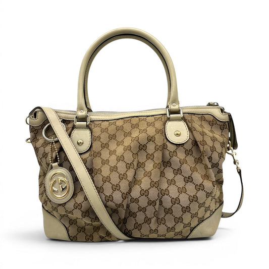 Vintage Gucci Sukey 2-Way Mini Boston Bag - Thanks it's Vintage