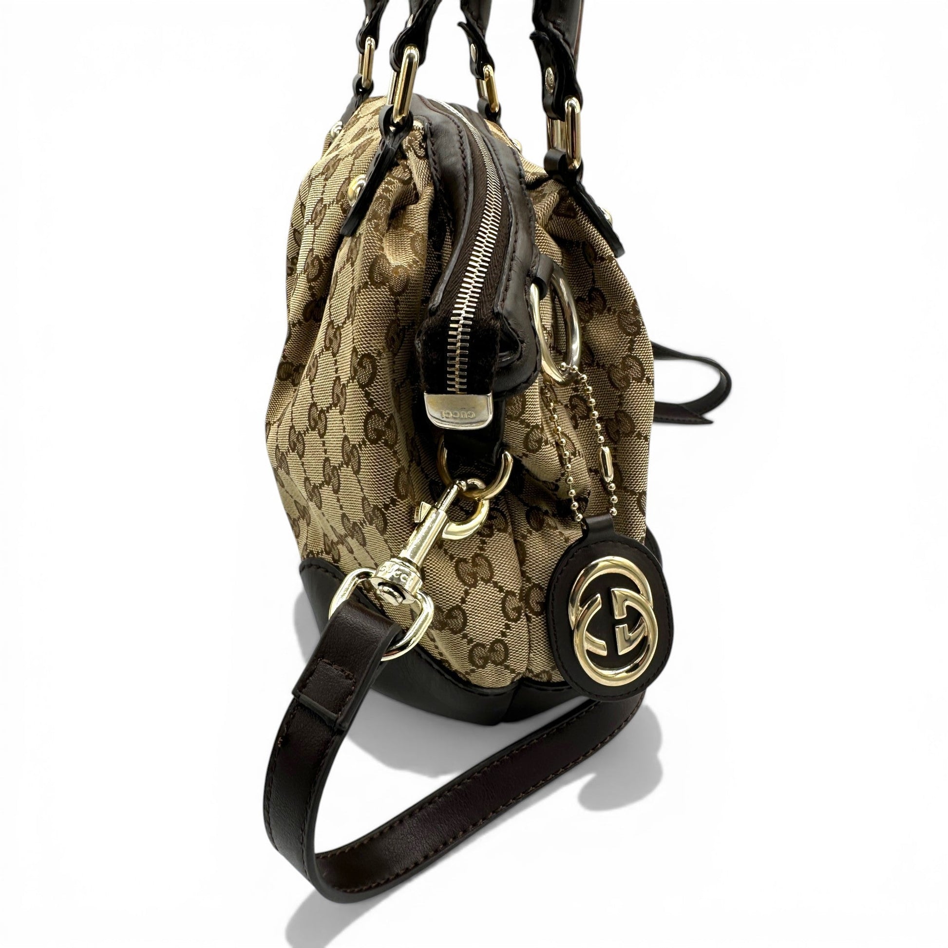 Vintage Gucci Sukey 2 - Way Mini Boston Bag - Thanks it's Vintage