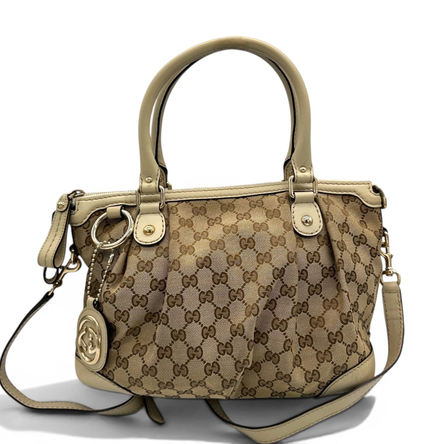 Vintage Gucci Sukey 2 - Way Mini Boston Bag - Thanks it's Vintage