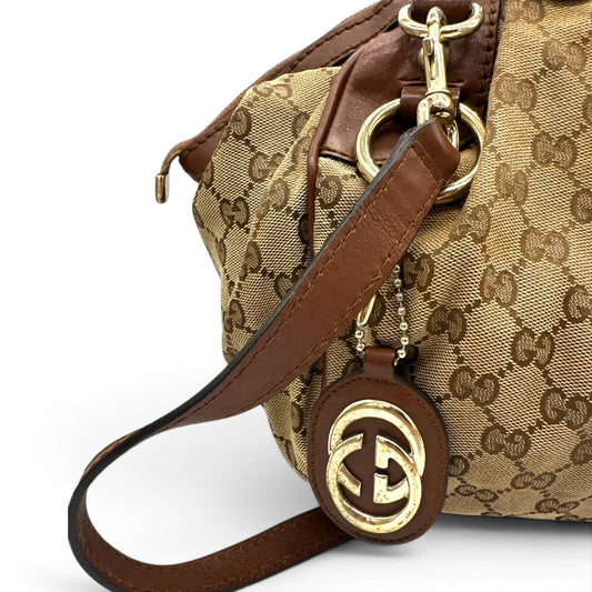 Vintage Gucci Sukey 223974 2 - Way Boston Bag - Thanks it's Vintage