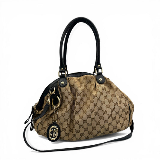 Vintage Gucci Sukey 223974 2 - Way Boston Bag - Thanks it's Vintage