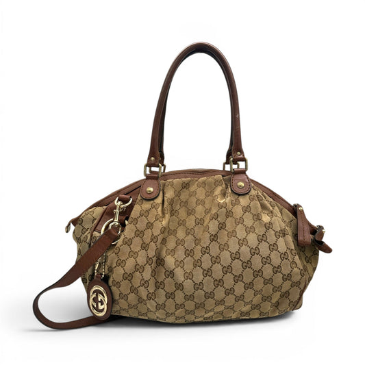 Vintage Gucci Sukey 223974 2 - Way Boston Bag - Thanks it's Vintage