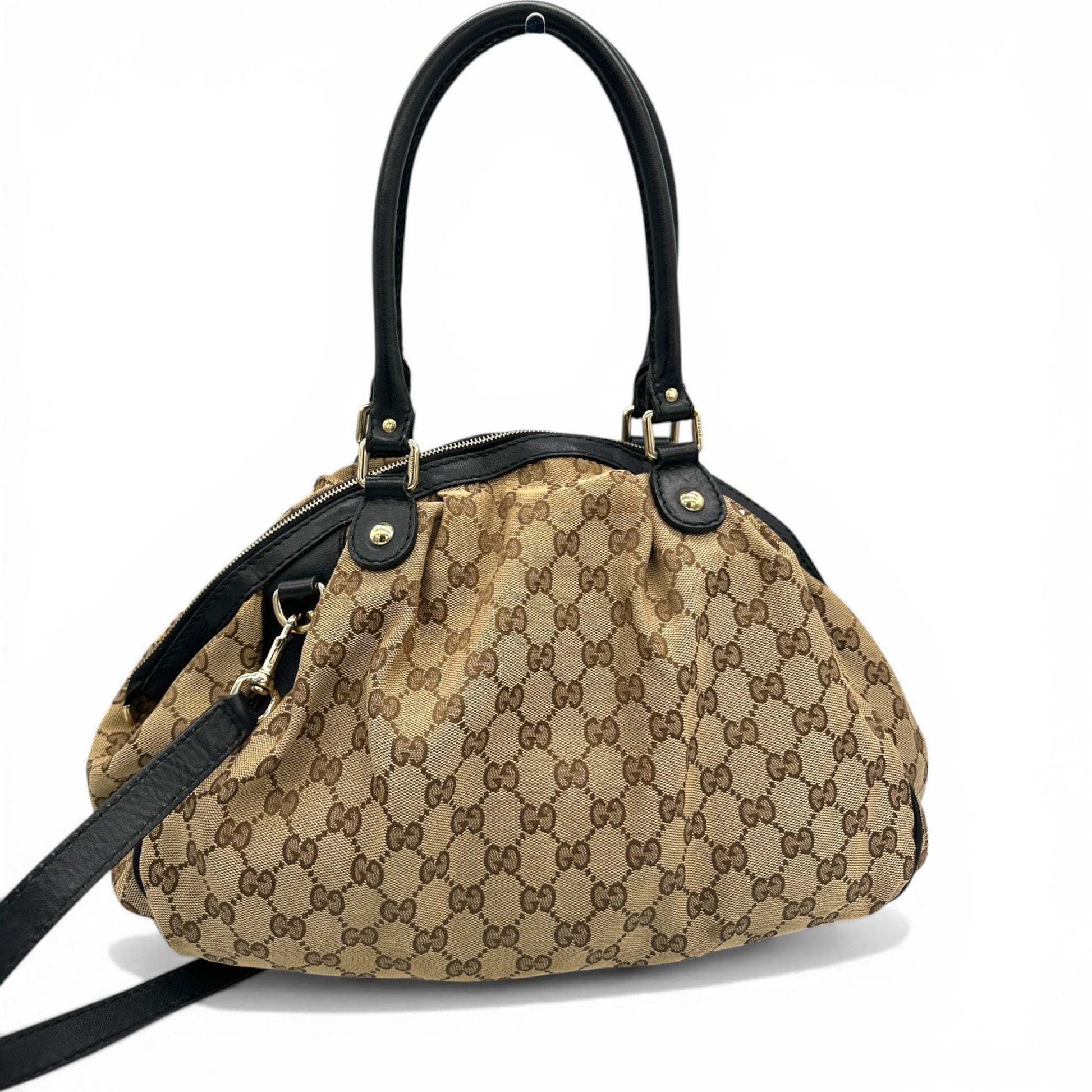 Vintage Gucci Sukey 223974 2 - Way Boston Bag - Thanks it's Vintage