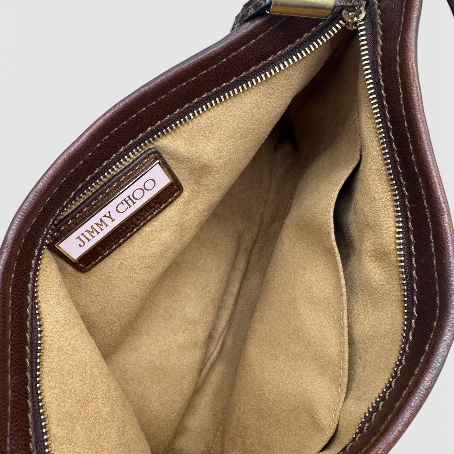 Vintage Jimmy Choo Tita Fringe Convertible Clutch - Thanks it's Vintage