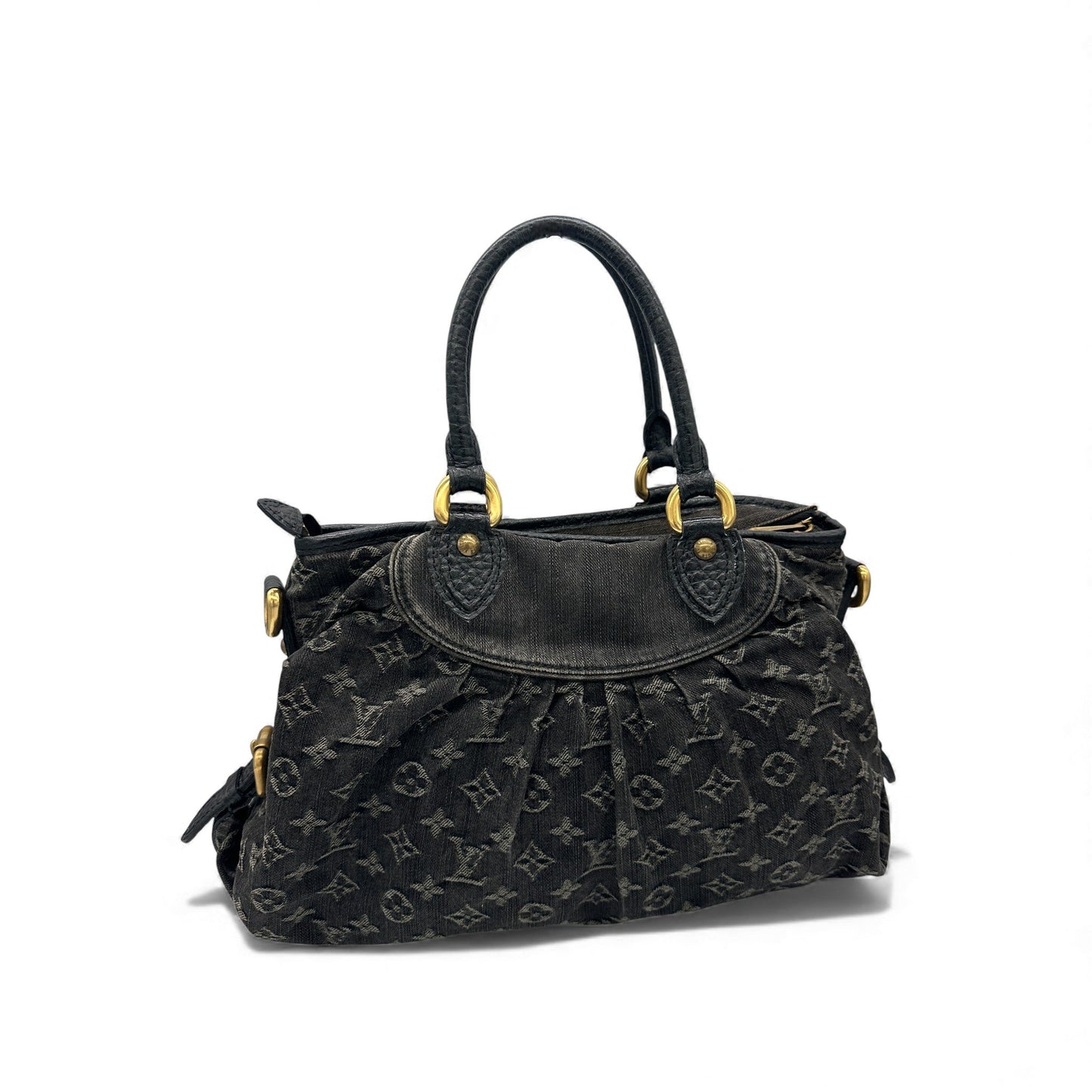 Vintage Louis Vuitton Denim Neo Cabby MM Handbag - Thanks it's Vintage