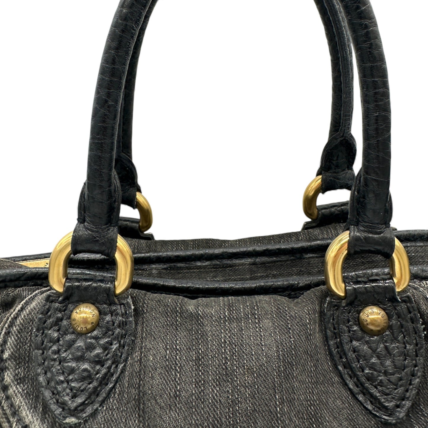 Vintage Louis Vuitton Denim Neo Cabby MM Handbag - Thanks it's Vintage