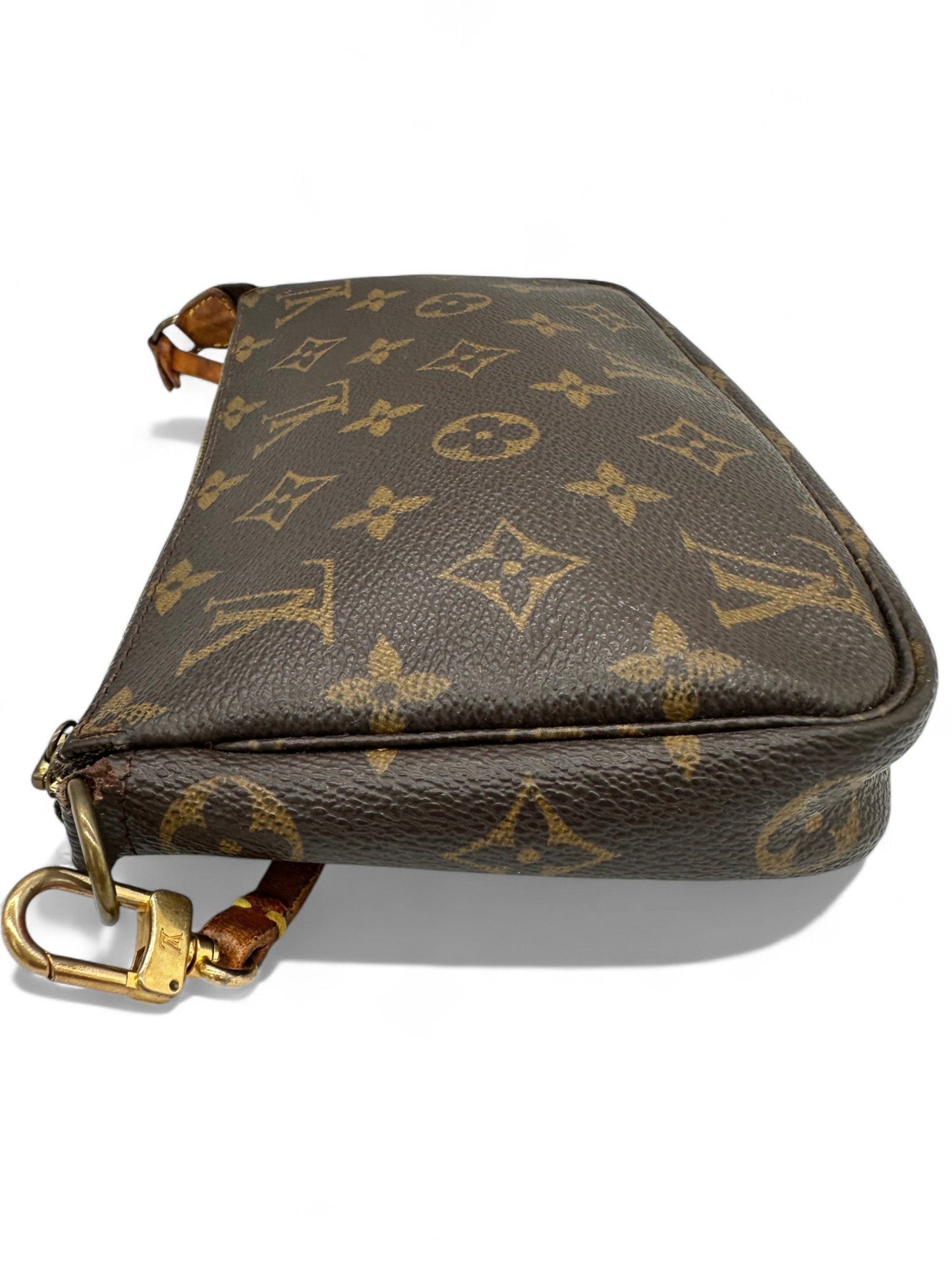 Vintage Louis Vuitton Pochette Accessoires Brown Monogram Shoulder Bag - Thanks it's Vintage