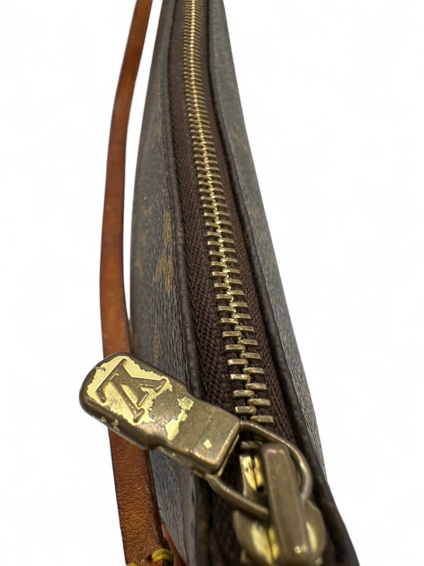 Vintage Louis Vuitton Pochette Accessoires Brown Monogram Shoulder Bag - Thanks it's Vintage