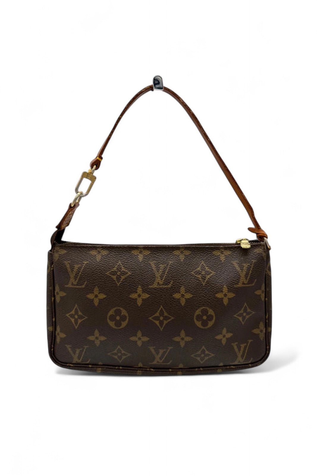 Vintage Louis Vuitton Pochette Accessoires Brown Monogram Shoulder Bag - Thanks it's Vintage