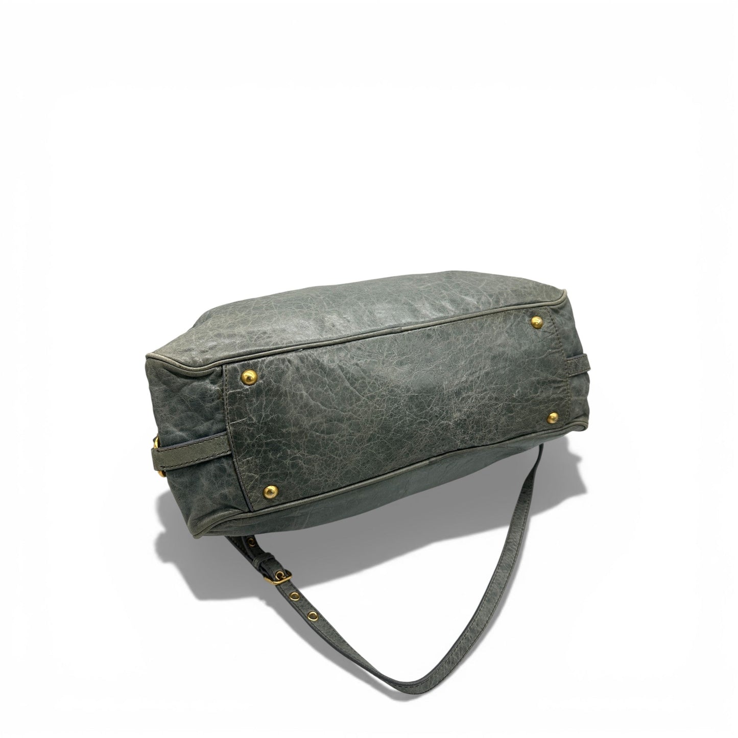 Vintage Miu Miu 2 - Way Nappa Leather Handbag - Thanks it's Vintage