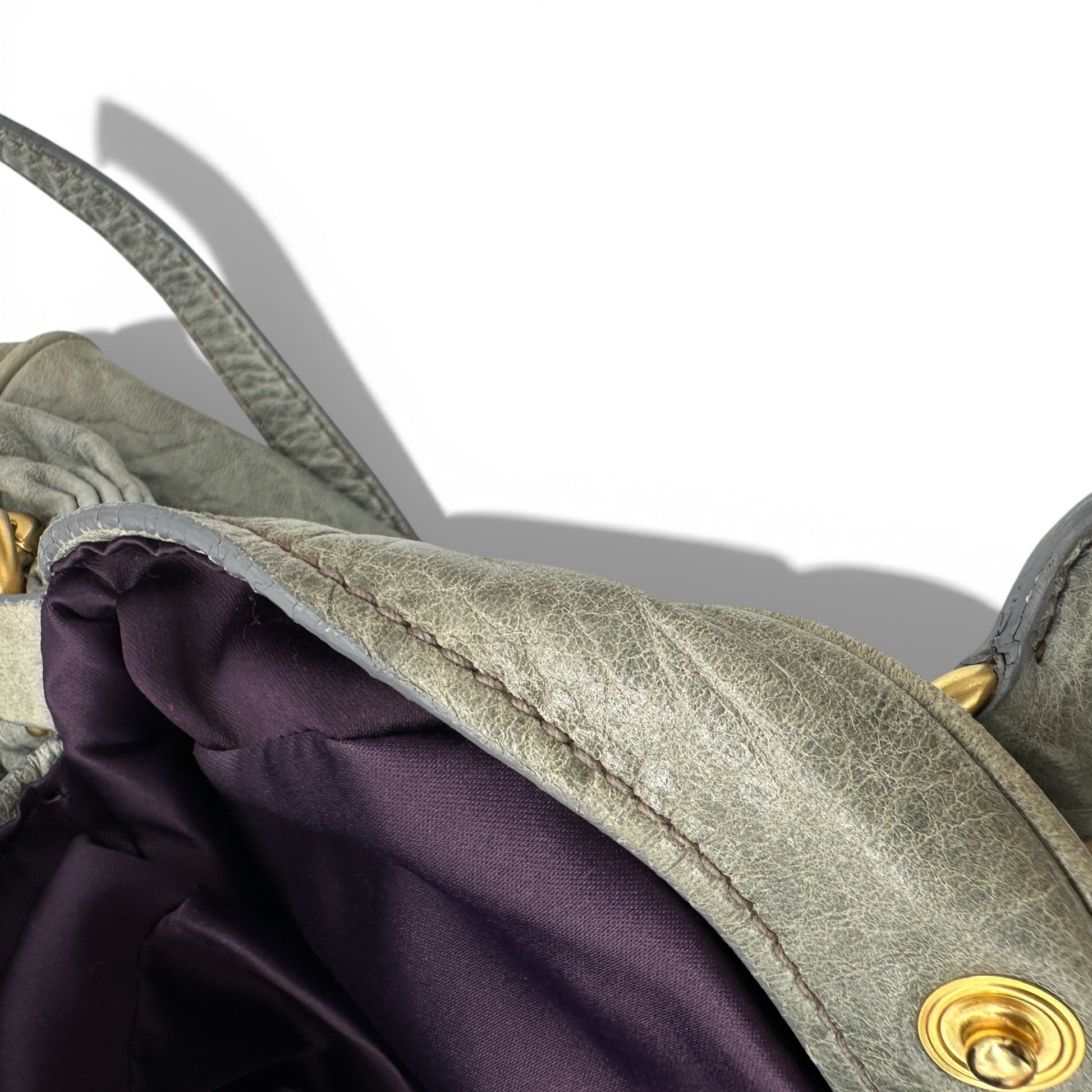 Vintage Miu Miu 2 - Way Nappa Leather Handbag - Thanks it's Vintage