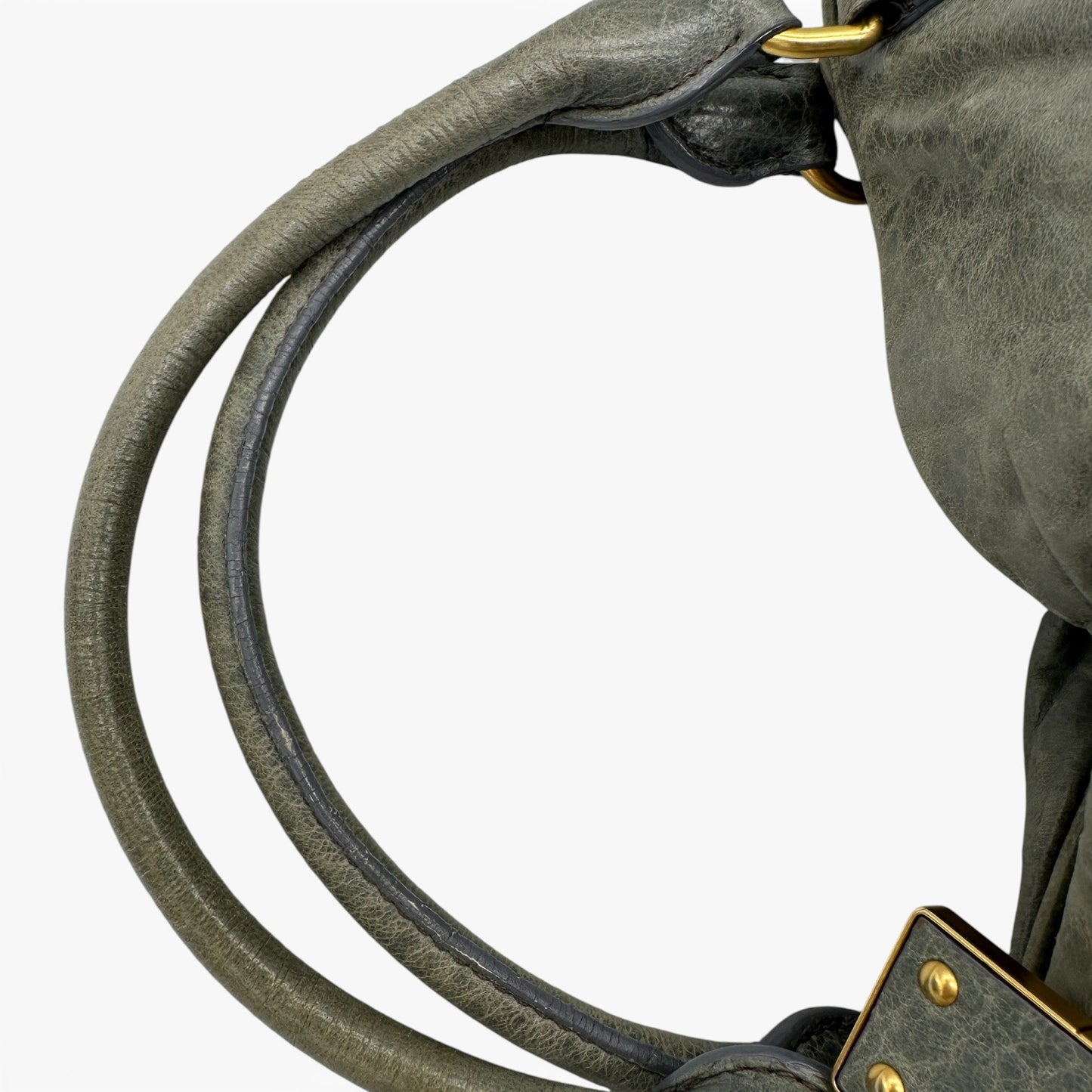 Vintage Miu Miu 2 - Way Nappa Leather Handbag - Thanks it's Vintage