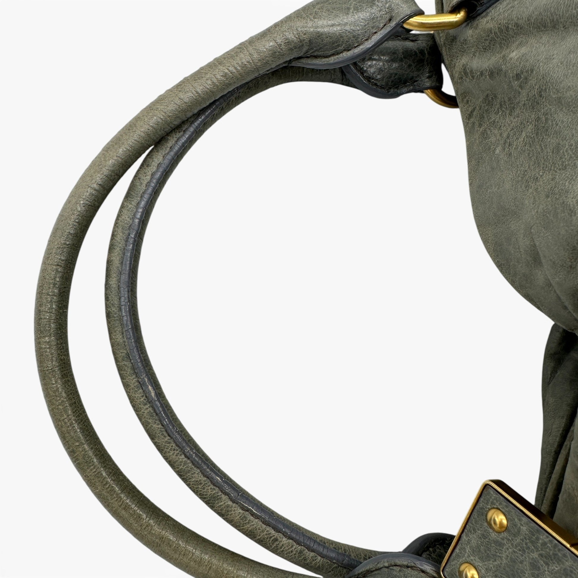 Vintage Miu Miu 2 - Way Nappa Leather Handbag - Thanks it's Vintage