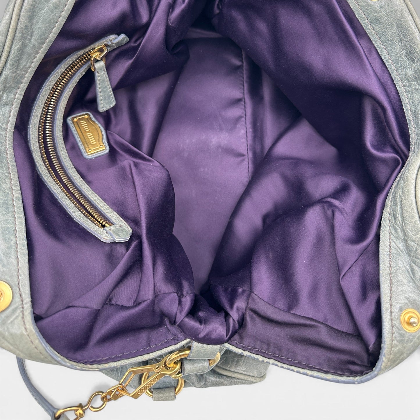 Vintage Miu Miu 2 - Way Nappa Leather Handbag - Thanks it's Vintage