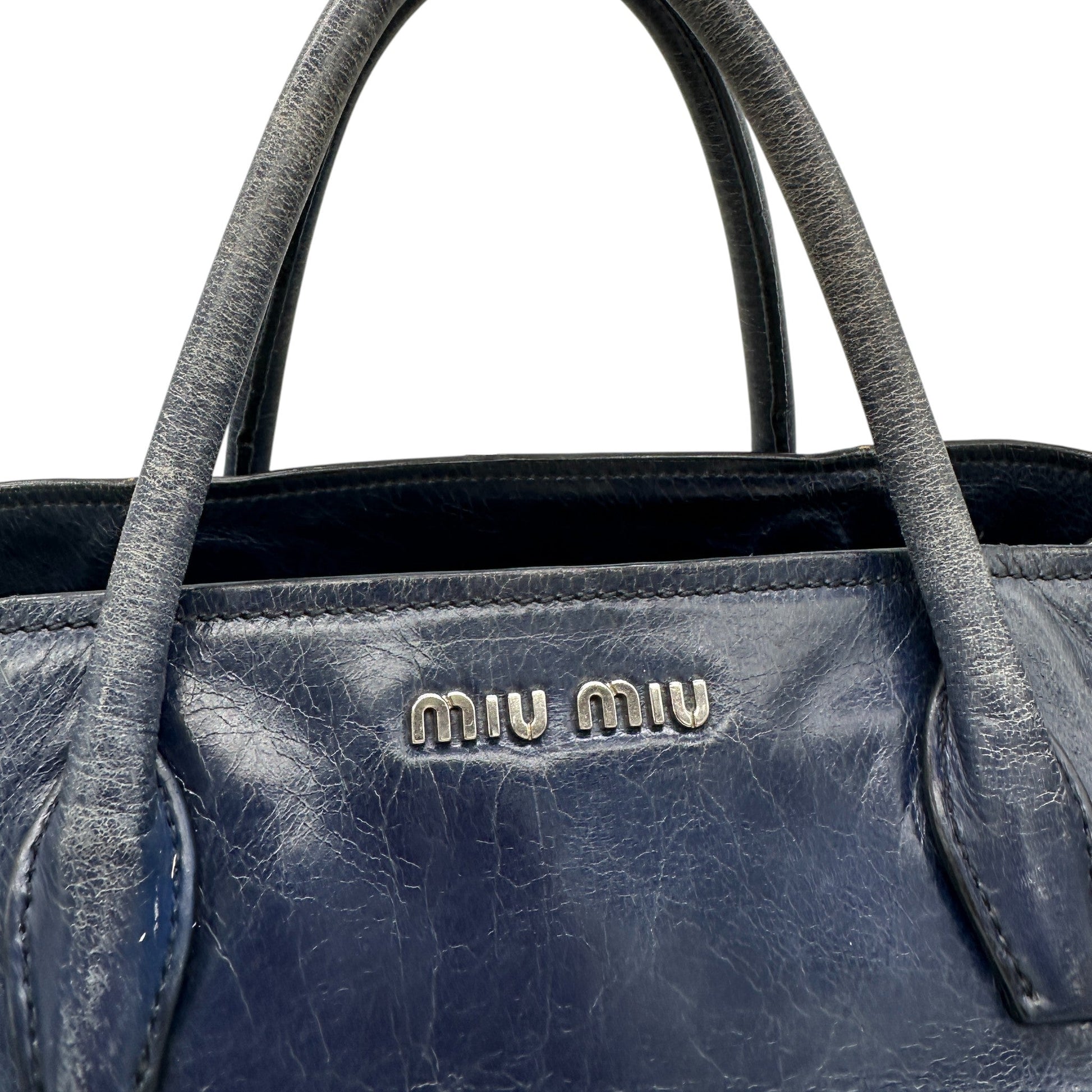 Vintage Miu Miu 2 - Way Tote Handbag - Thanks it's Vintage