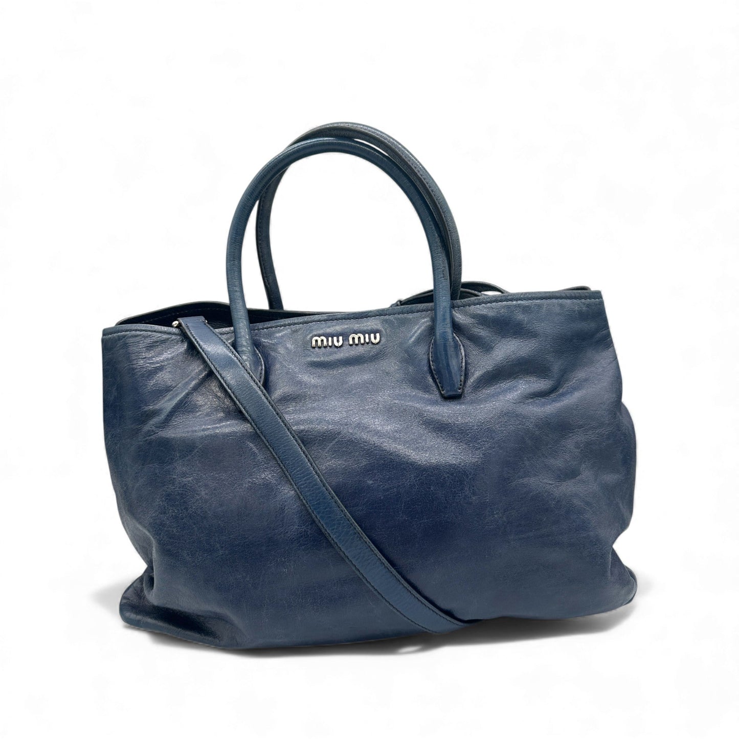 Vintage Miu Miu 2 - Way Tote Handbag - Thanks it's Vintage