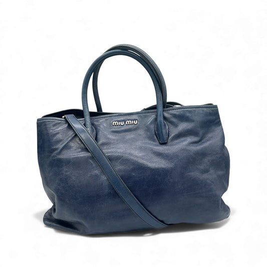 Vintage Miu Miu 2 - Way Tote Handbag - Thanks it's Vintage