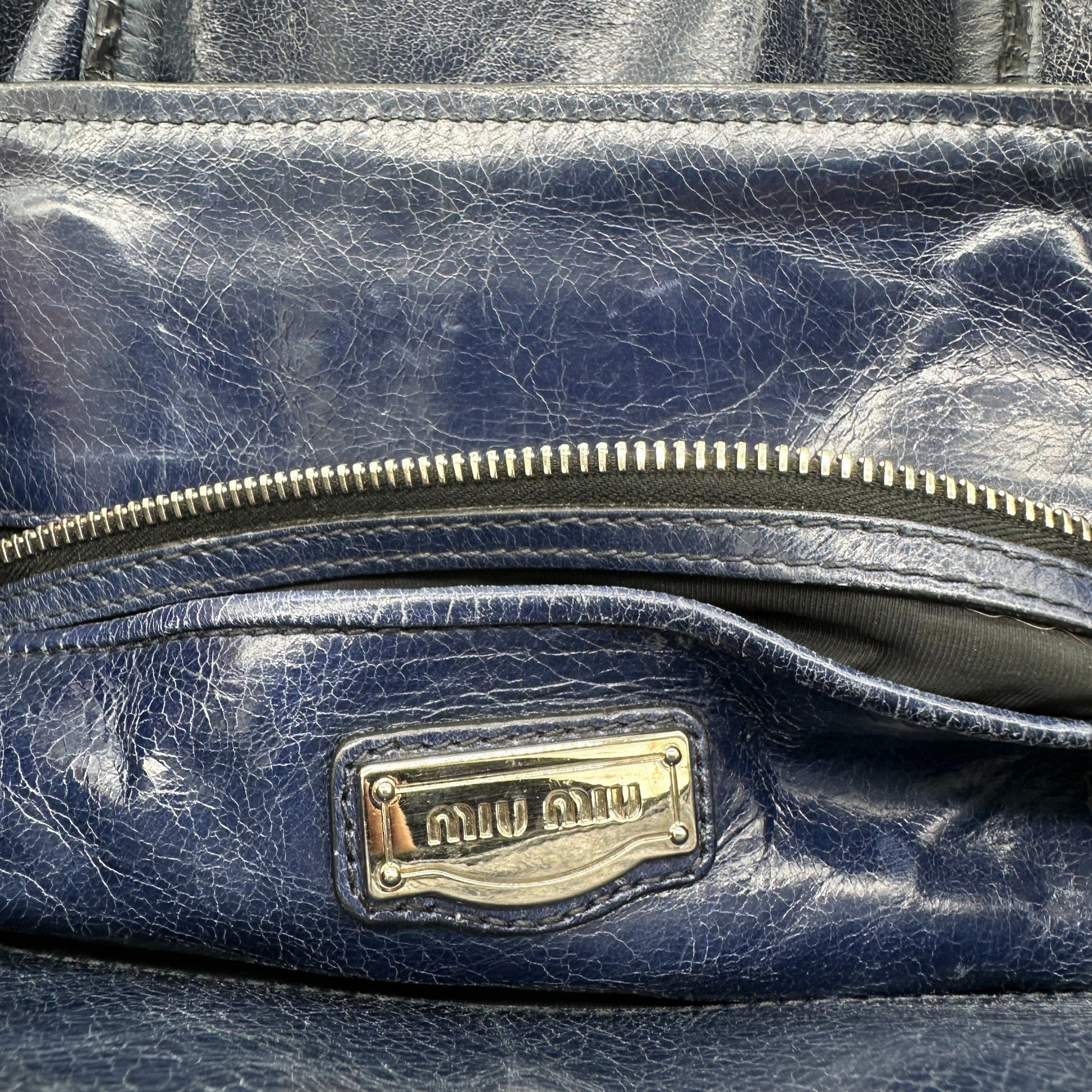 Vintage Miu Miu 2 - Way Tote Handbag - Thanks it's Vintage