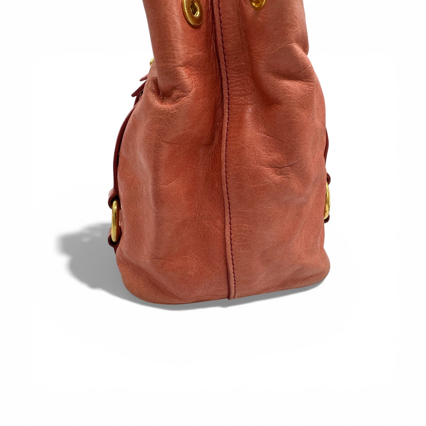 Vintage Miu Miu 2 - Way Vitello Shine Handbag - Thanks it's Vintage