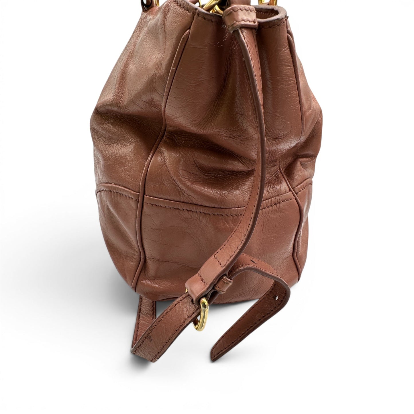Vintage Miu Miu 2-Way Vitello Shine Handbag - Thanks it's Vintage