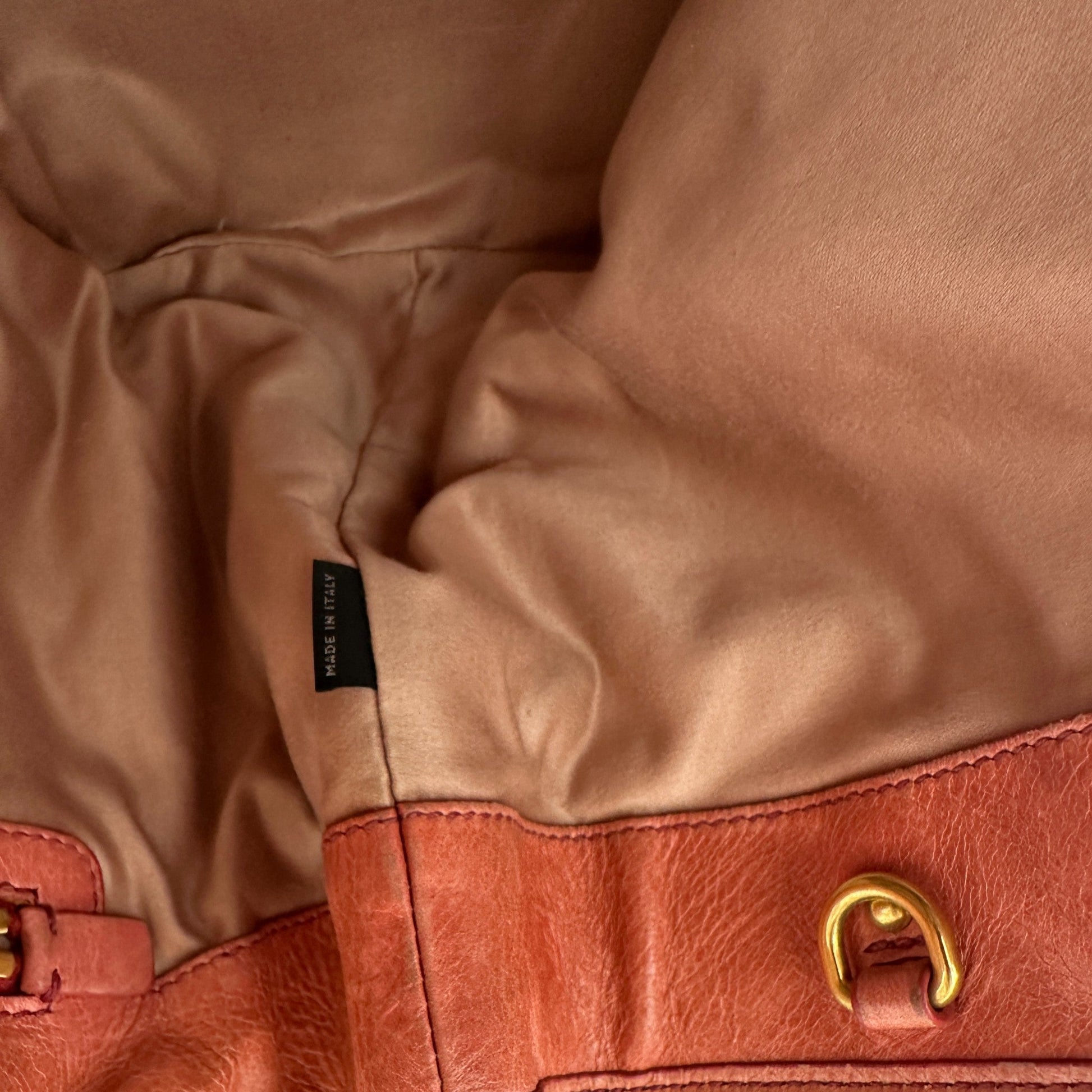 Vintage Miu Miu 2 - Way Vitello Shine Handbag - Thanks it's Vintage