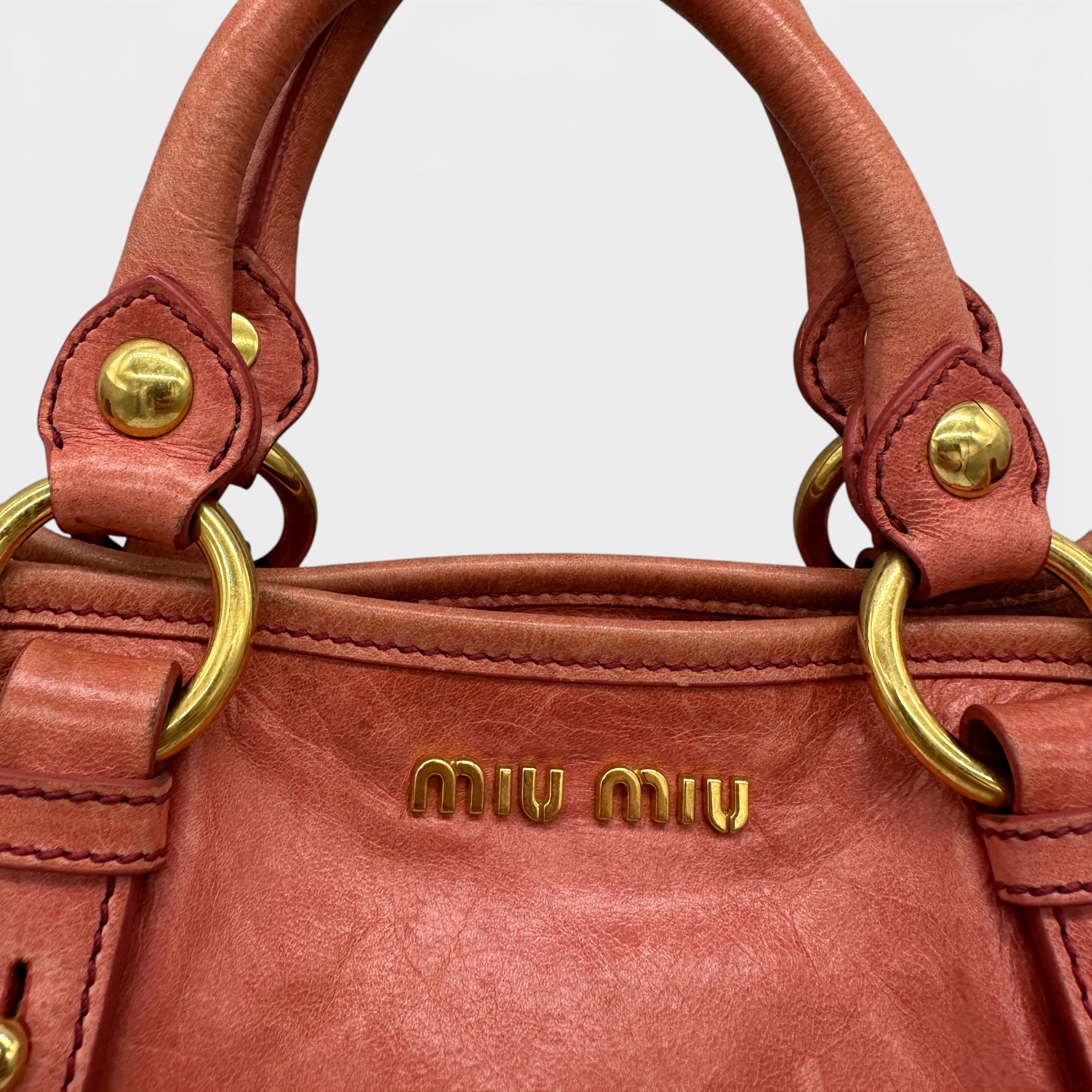 Vintage Miu Miu 2-Way Vitello Shine Handbag – Thanks it's Vintage