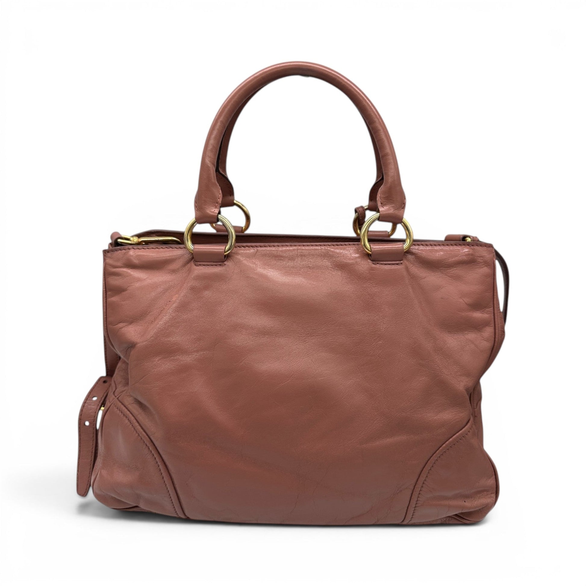 Vintage Miu Miu 2-Way Vitello Shine Handbag - Thanks it's Vintage