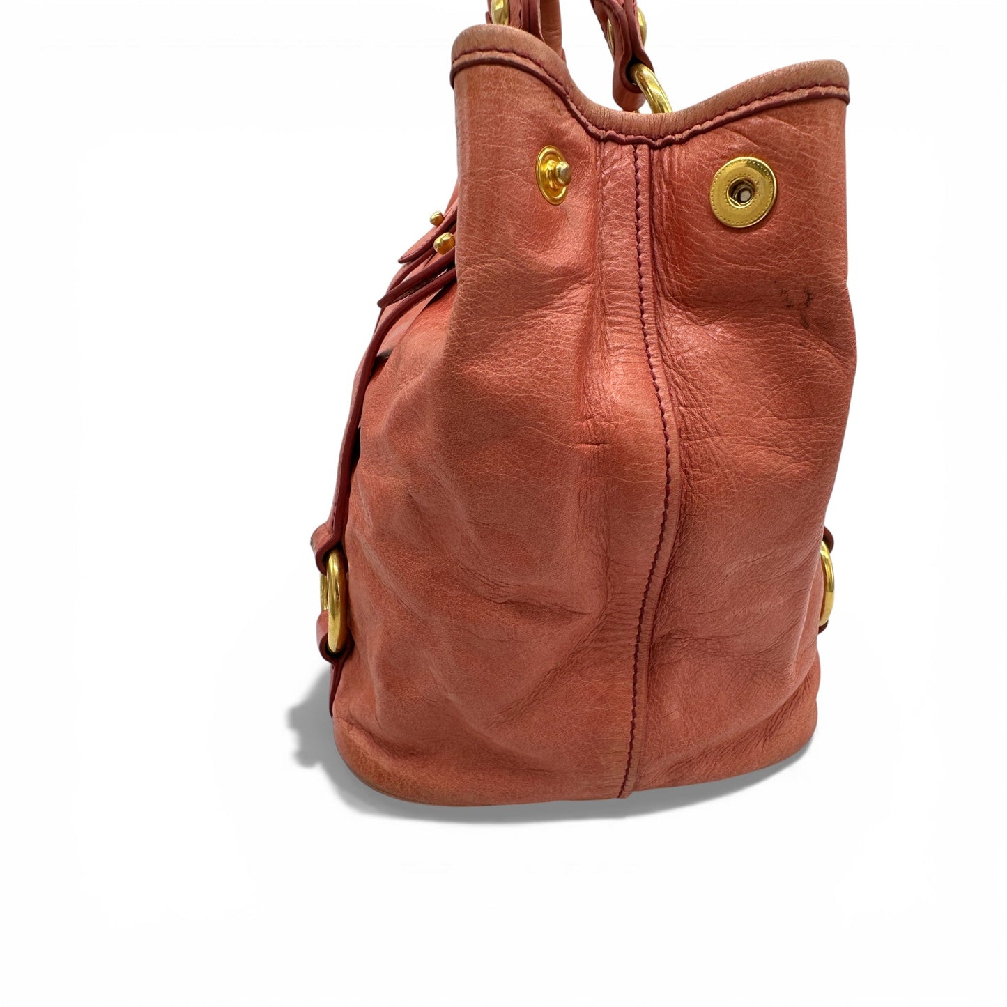 Vintage Miu Miu 2 - Way Vitello Shine Handbag - Thanks it's Vintage