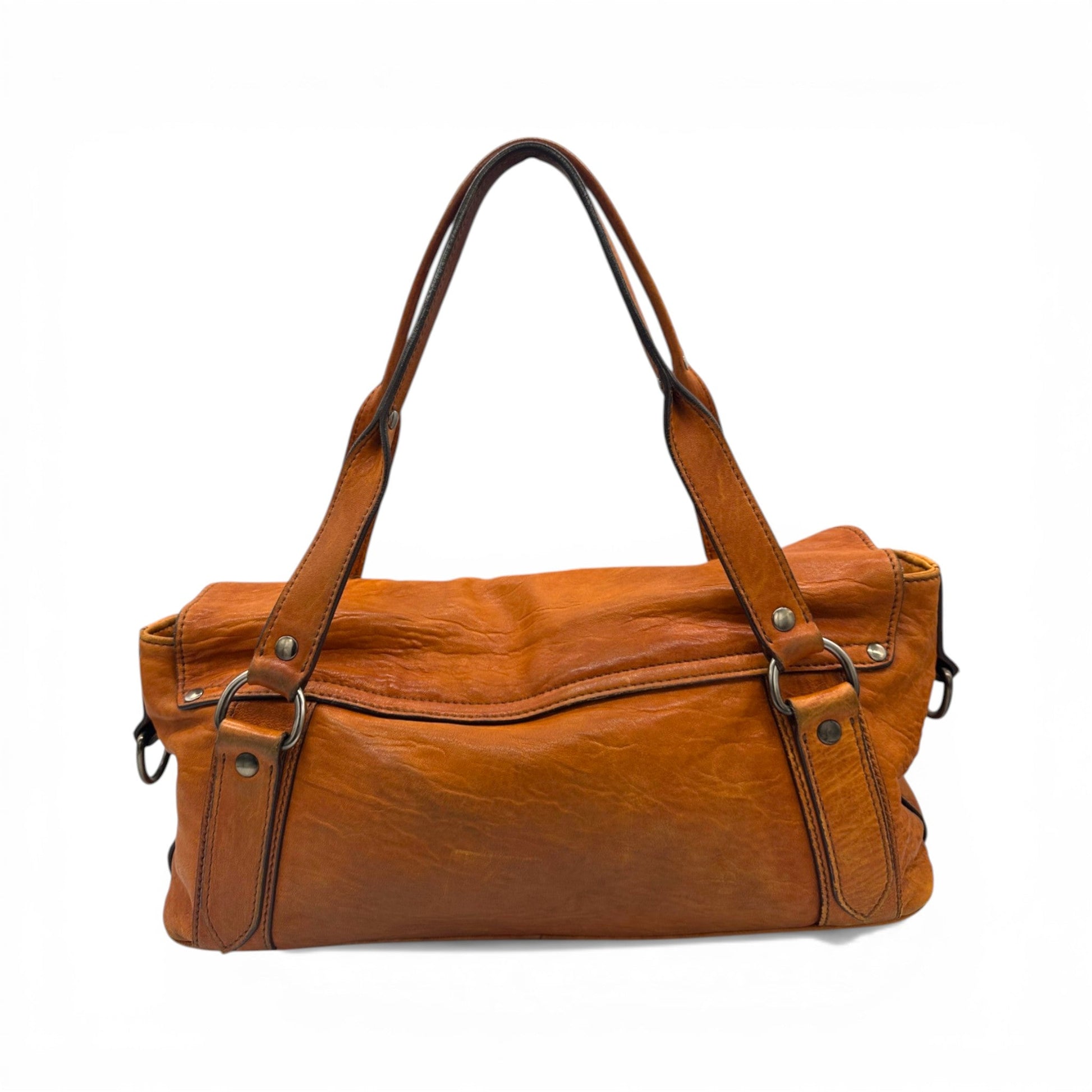Vintage Miu Miu Brown Hobo Shoulder Bag - Thanks it's Vintage