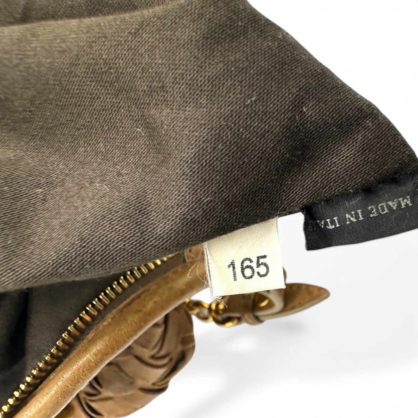 Vintage Miu Miu Fango Intreccio Woven Leather Hobo Bag - Thanks it's Vintage