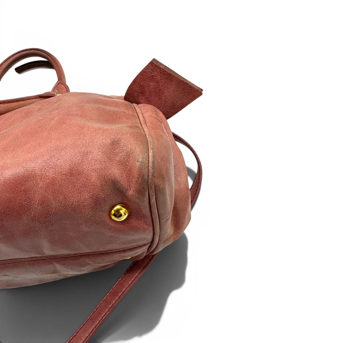 Vintage Miu Miu Slouchy Vitello Handbag - Thanks it's Vintage