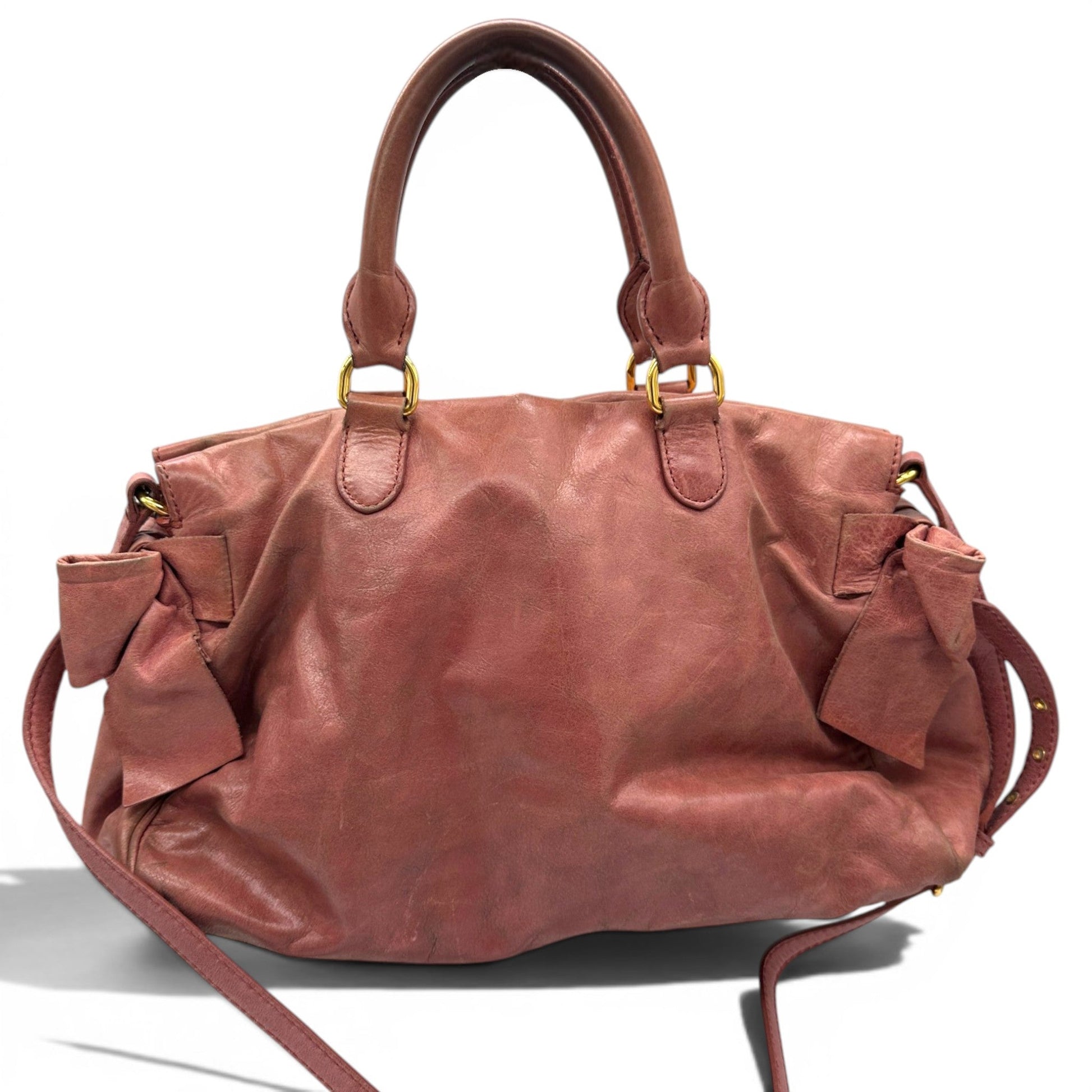 Vintage Miu Miu Slouchy Vitello Handbag - Thanks it's Vintage