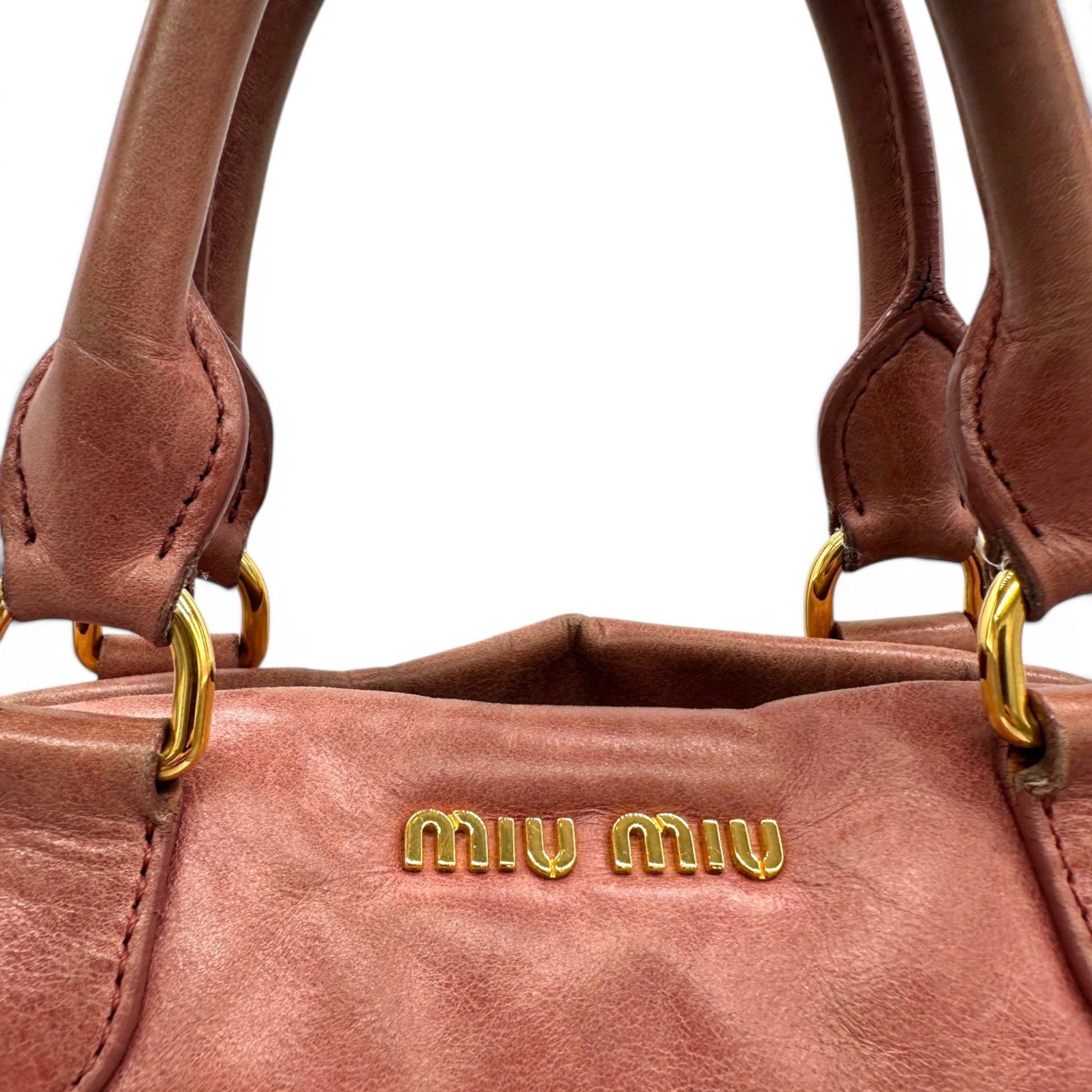 Vintage Miu Miu Slouchy Vitello Handbag - Thanks it's Vintage