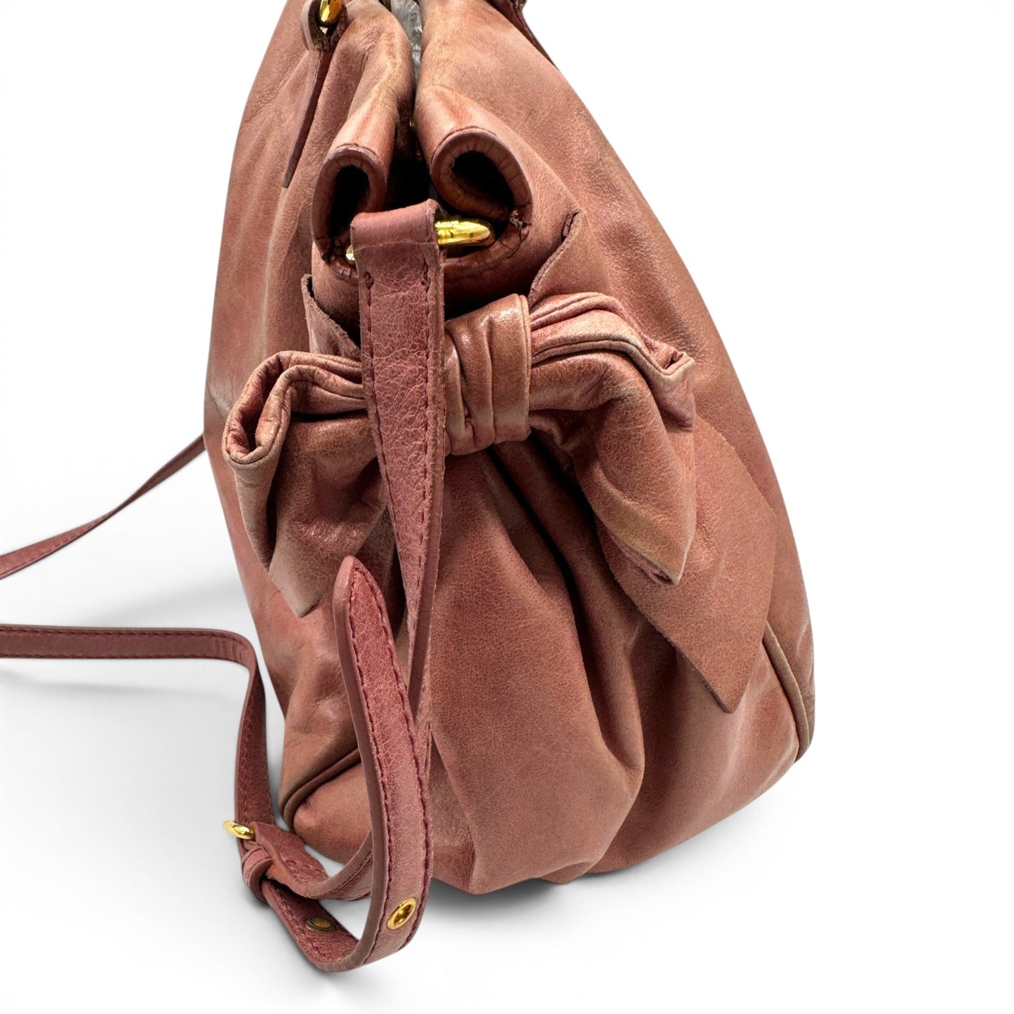Vintage Miu Miu Vitello Bow Handbag - Thanks it's Vintage