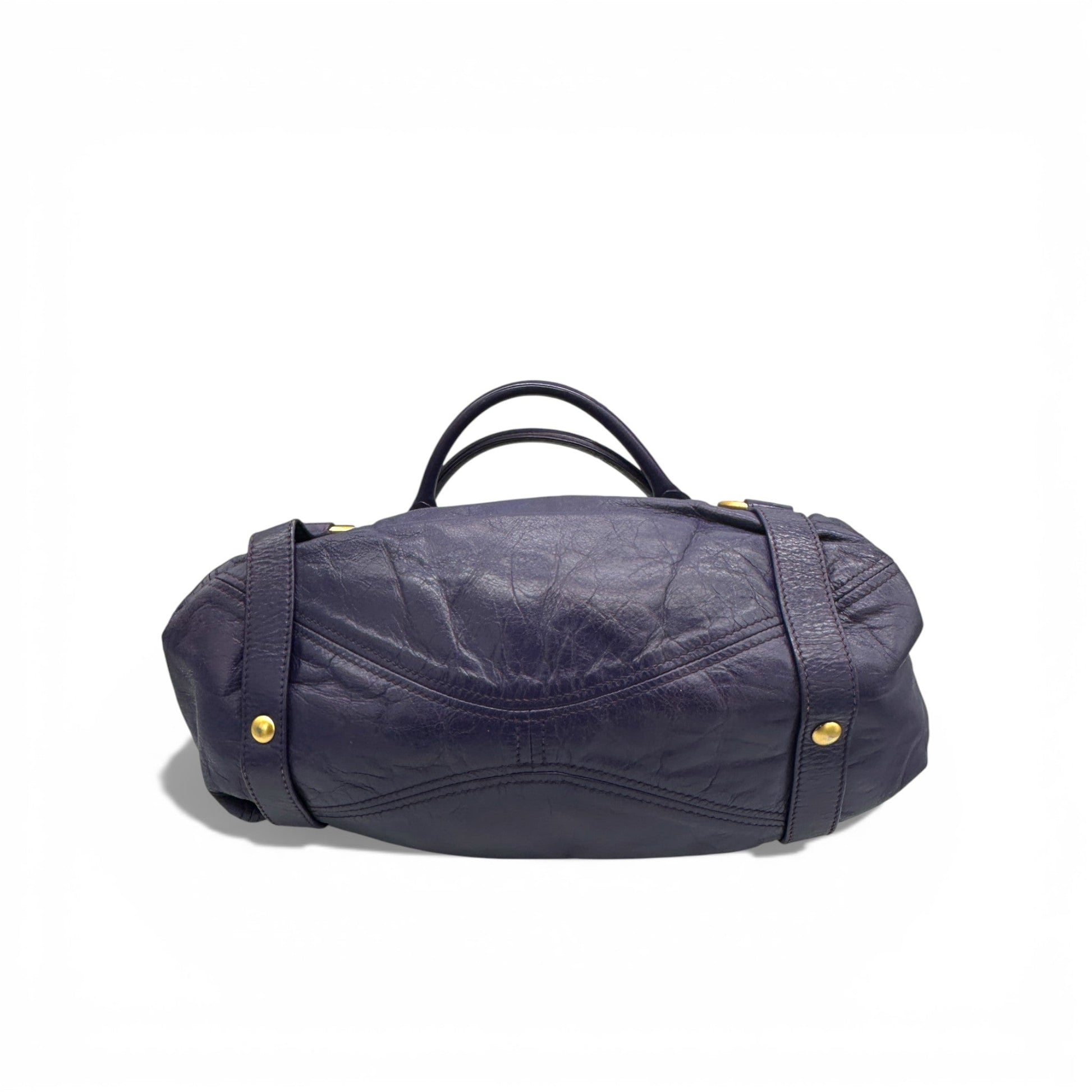 Vintage Miu Miu Vitello Bow Hobo Shoulder Bag - Thanks it's Vintage