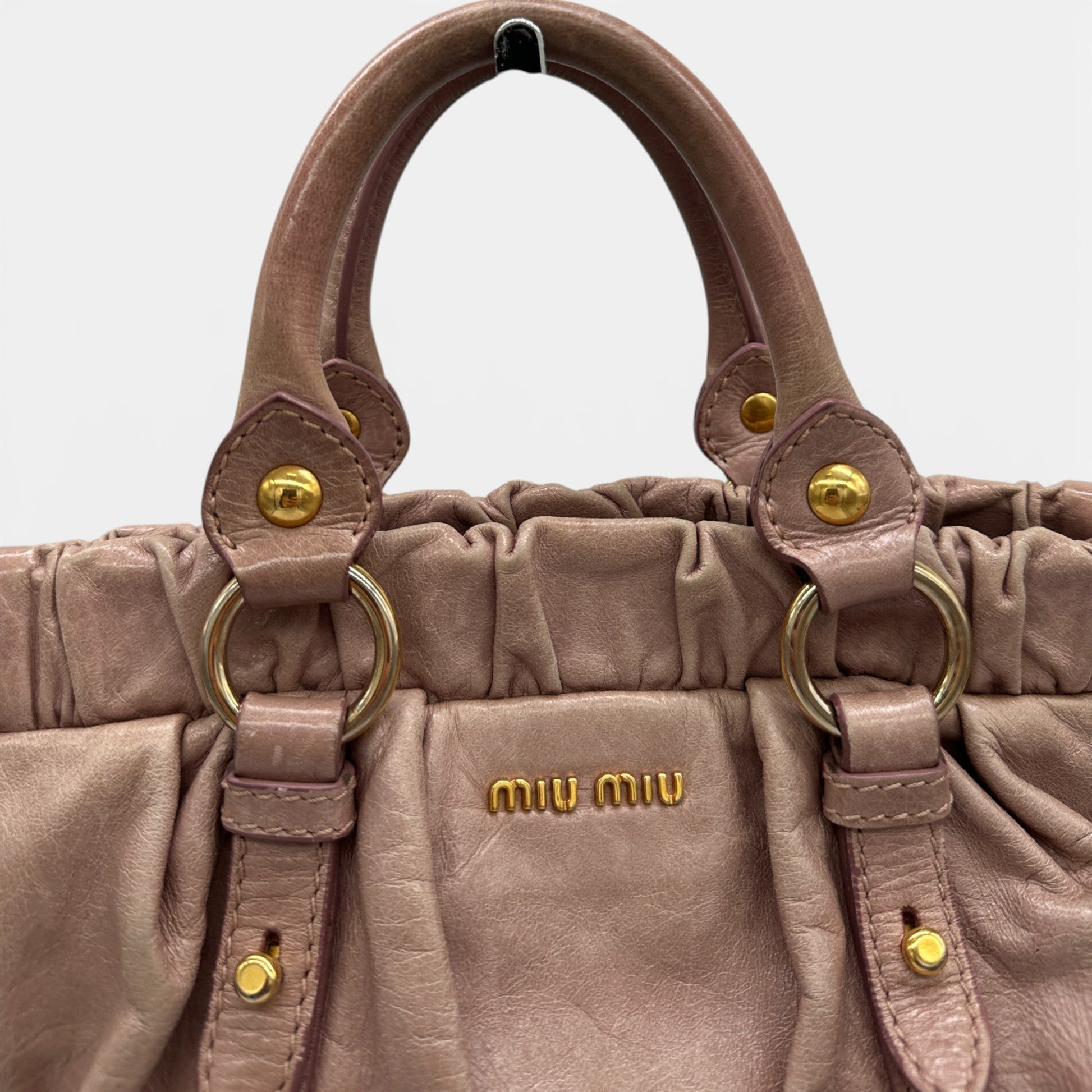 Vintage Miu Miu Vitello Handbag - Thanks it's Vintage