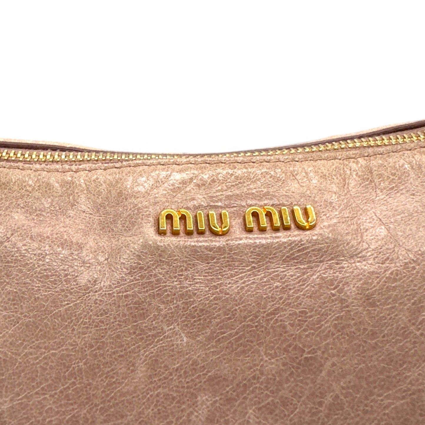 Vintage Miu Miu Vitello Leather Mini Shoulder Bag - Thanks it's Vintage