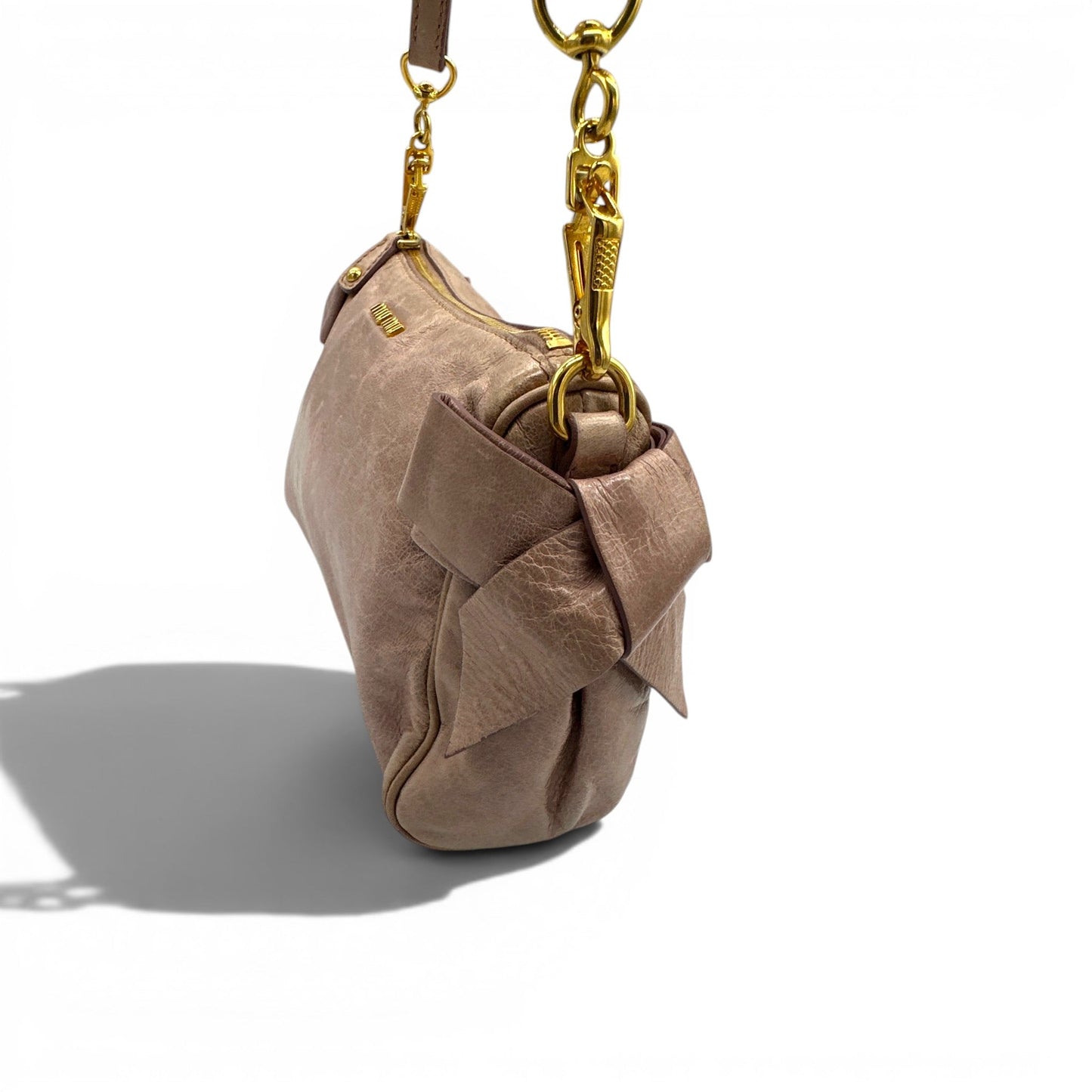 Vintage Miu Miu Vitello Leather Mini Shoulder Bag - Thanks it's Vintage