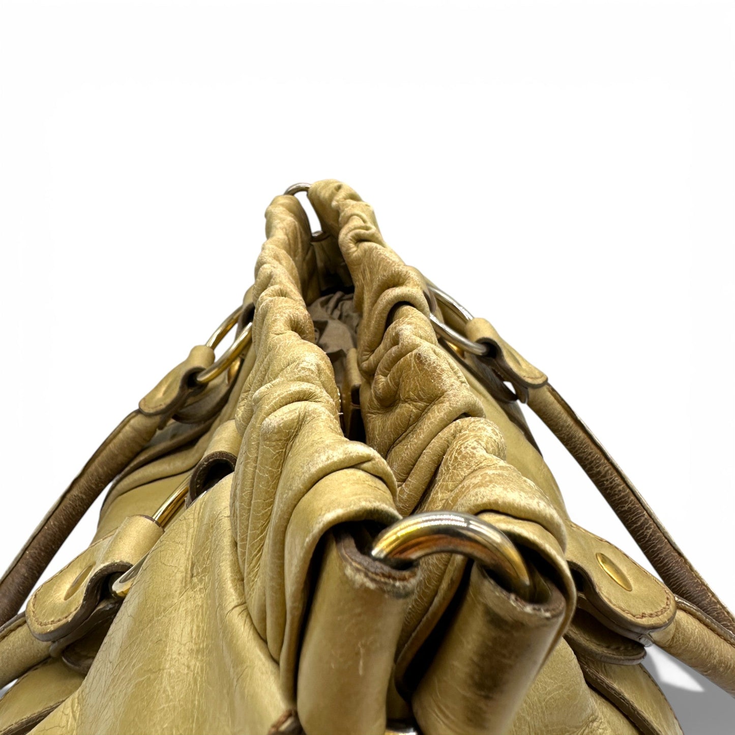 Vintage Miu Miu Vitello Lux 2 - Way Handbag - Thanks it's Vintage