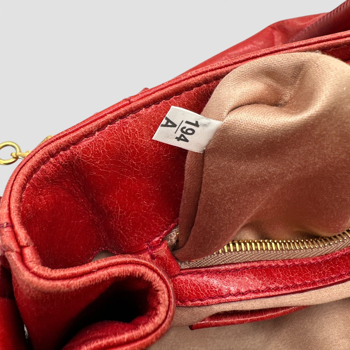 Vintage Miu Miu Vitello Shine 2 - Way Handbag - Thanks it's Vintage