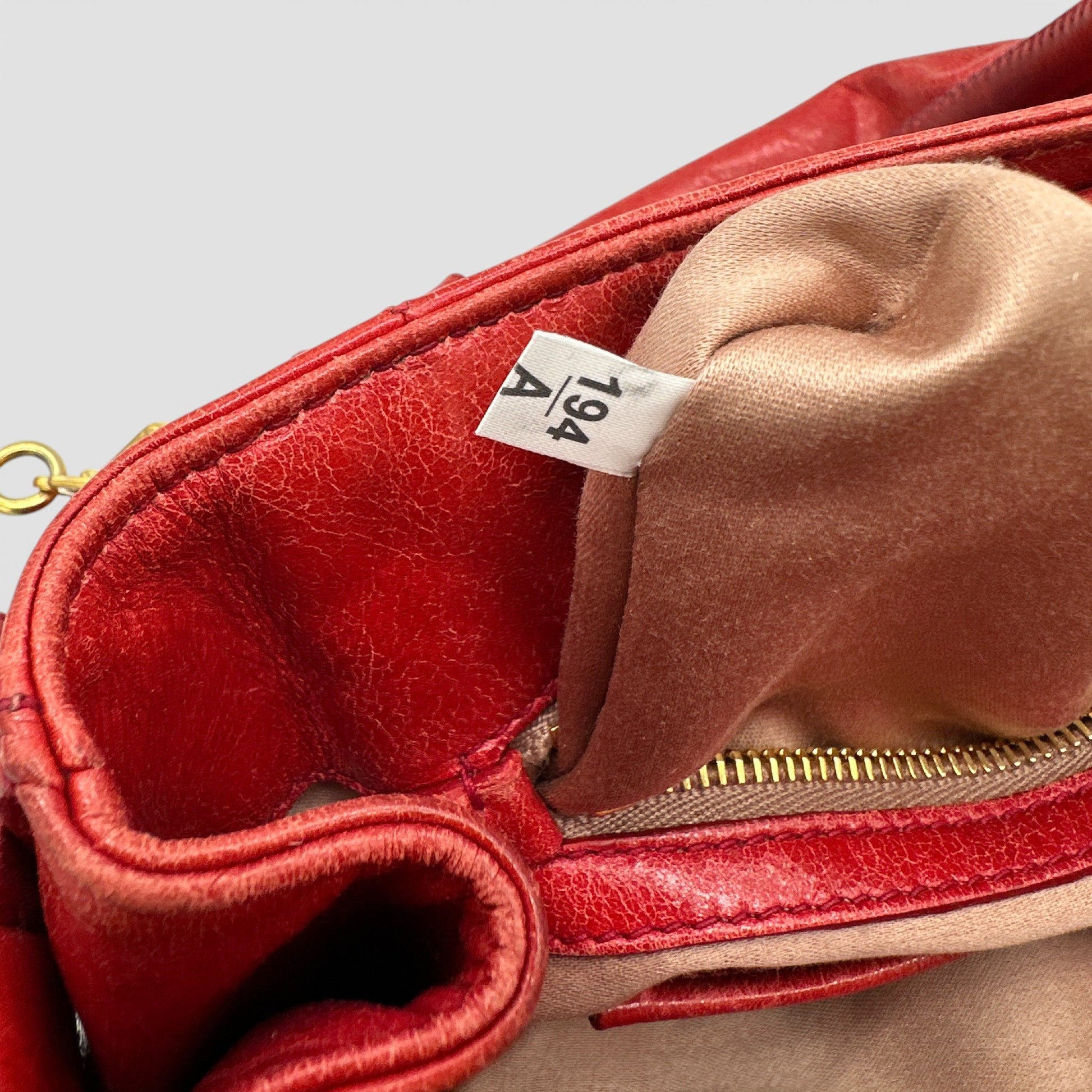 Vintage Miu Miu Vitello Shine 2 - Way Handbag - Thanks it's Vintage