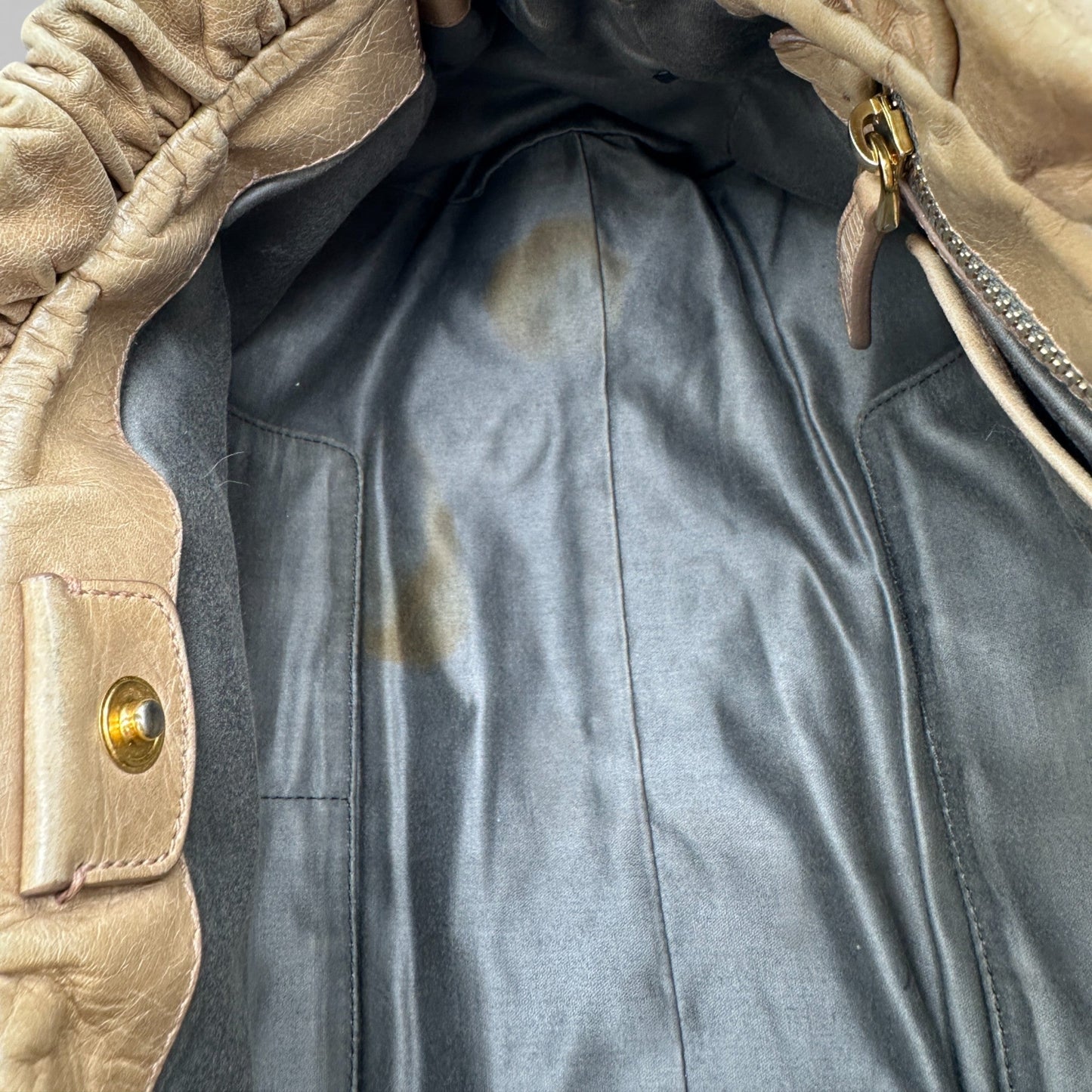 Vintage Miu Miu Vitello Shine 2 - Way Handbag - Thanks it's Vintage