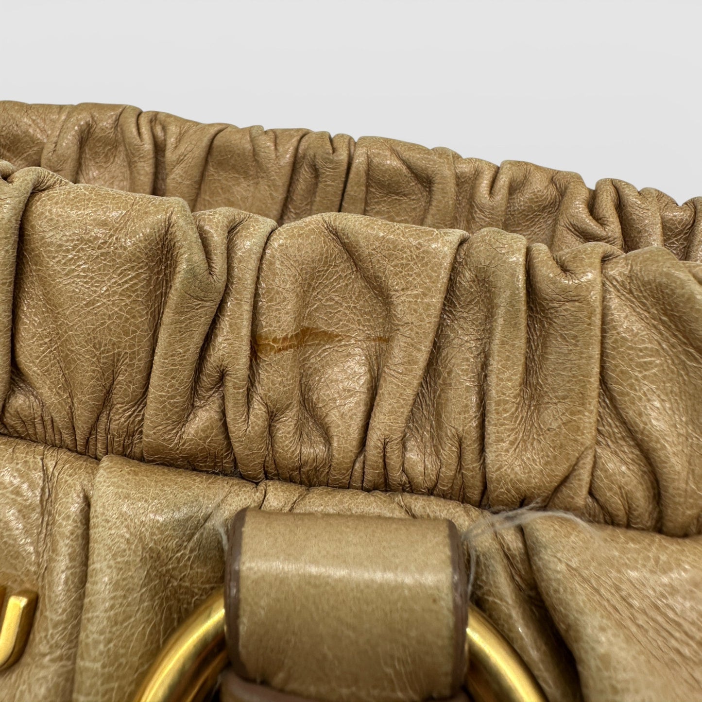 Vintage Miu Miu Vitello Shine 2 - Way Handbag - Thanks it's Vintage