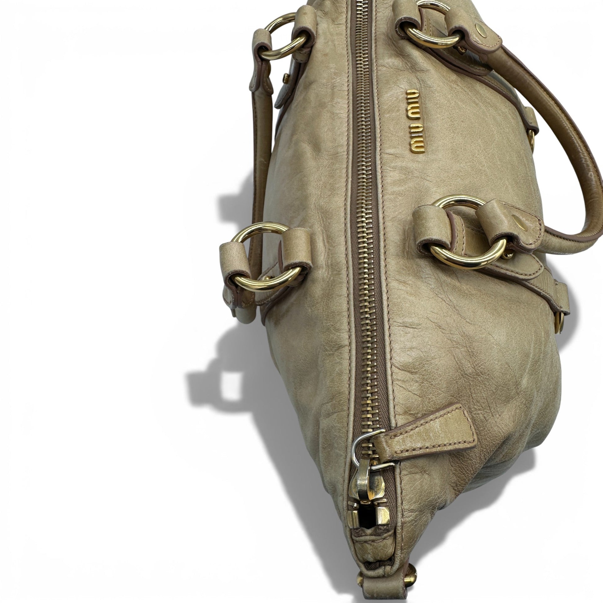 Vintage Miu Miu Vitello Shine Handbag - Thanks it's Vintage