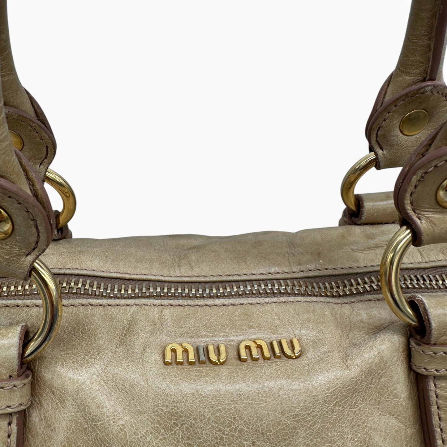 Vintage Miu Miu Vitello Shine Handbag - Thanks it's Vintage