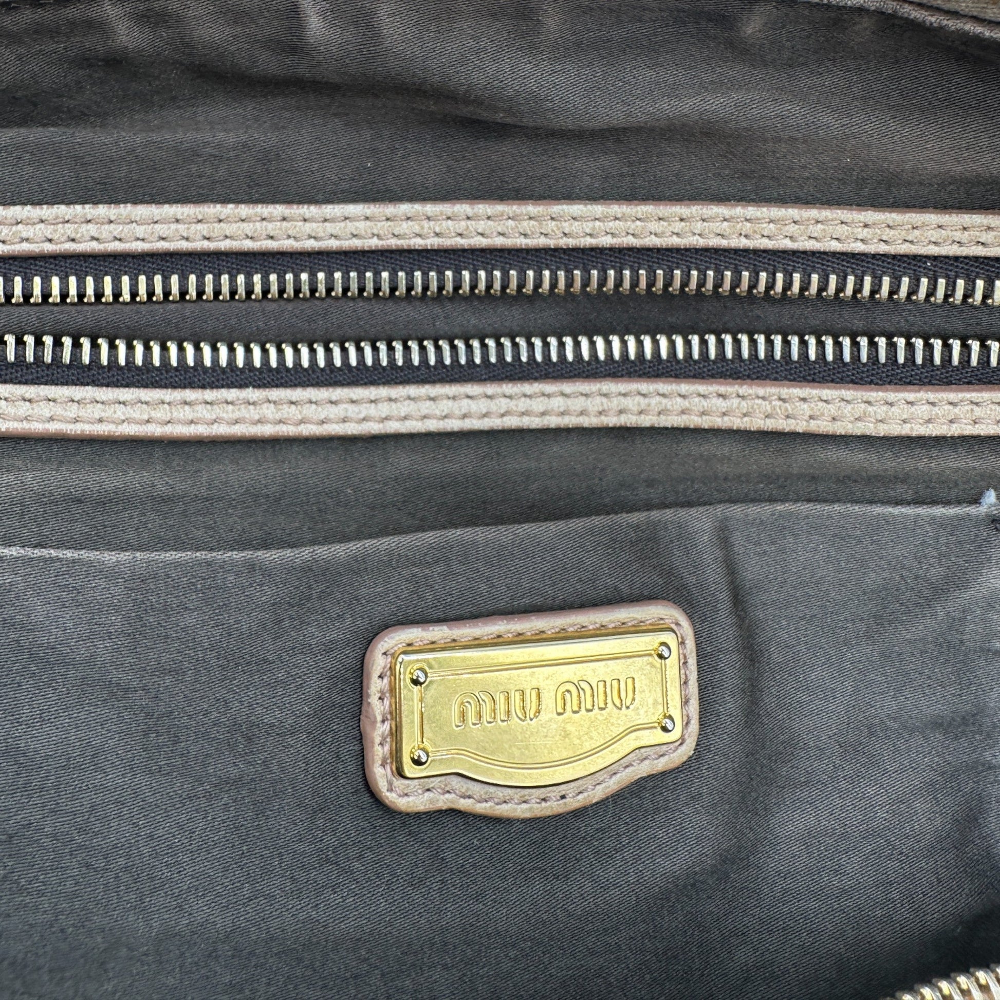 Vintage Miu Miu Vitello Shine Handbag - Thanks it's Vintage