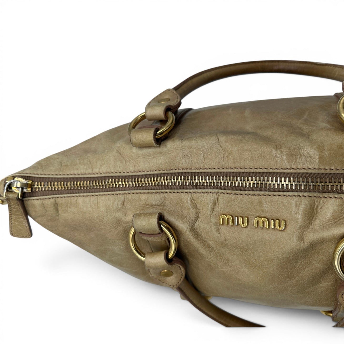 Vintage Miu Miu Vitello Shine Handbag - Thanks it's Vintage